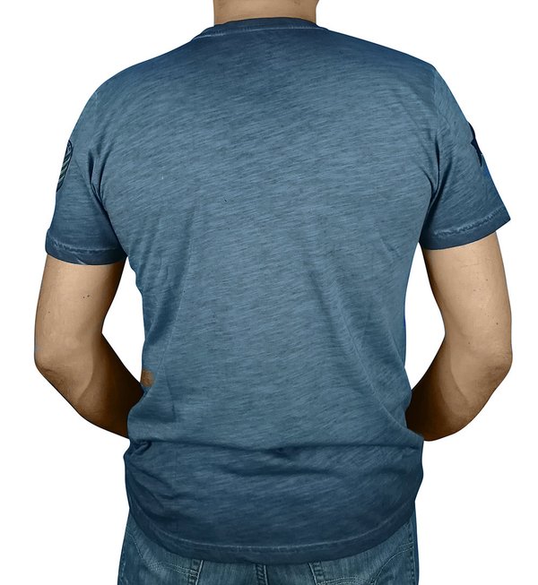 Top Gun T-Shirt TG 9008 Farbe: Blau