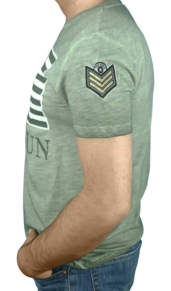 Top Gun T-Shirt TG 9008 Farbe: 1544 military green