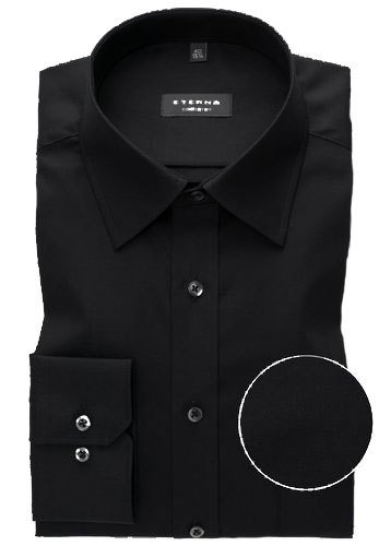 Eterna 1/1 Hemd Comfort Fit 1100 E198 Farbe: schwarz