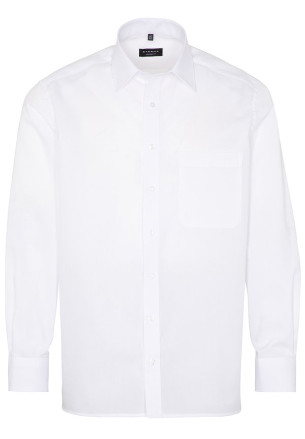 Eterna langarm Hemd Comfort Fit 1100 E198 Farbe: weiß