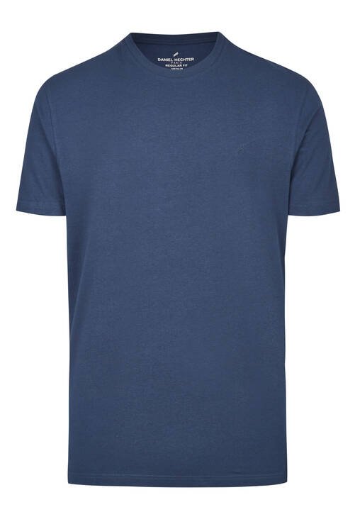 Daniel Hechter halbarm  T-Shirts 76010-100902 DOUBLEPACK CREW NECK Farbe: 680 navy