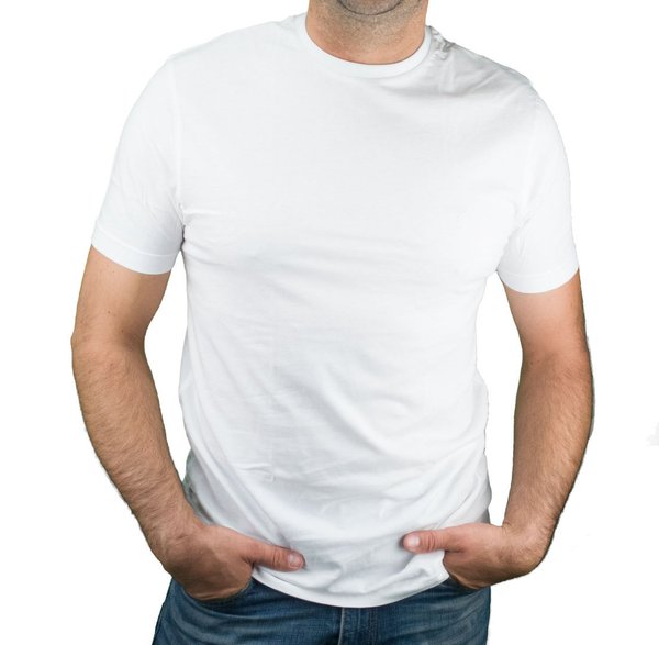 Daniel Hechter halbarm T-Shirt 76010-100902 Doppelpack Rund Regulär Fit Farbe: 010 white