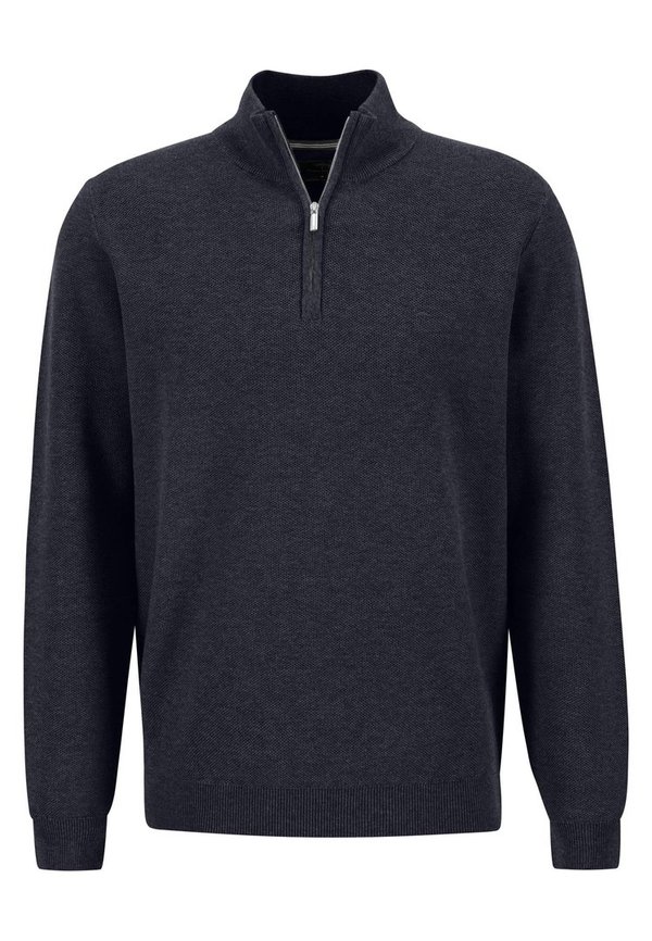 Fynch Hatton 1314222 Troyer-Pullover Farbe: 690 navy